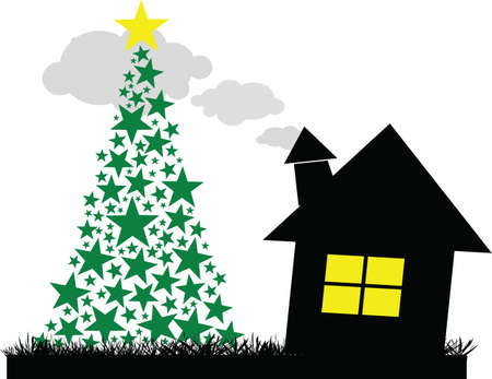 christmas illustrationのイラスト素材