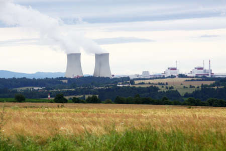 nuclear power stationのeditorial素材