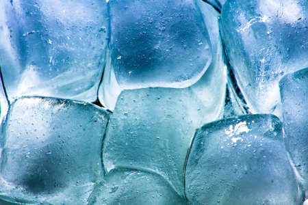 Abstract photo of ice cubesの写真素材