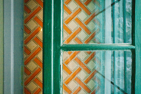 Retro wall design pattern