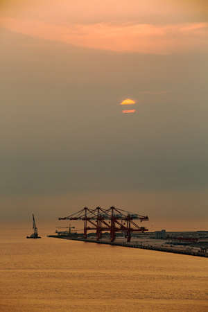 sunrise on sea