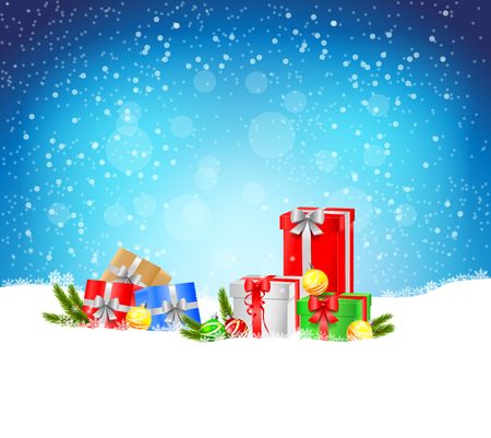 Christmas backgroundのイラスト素材