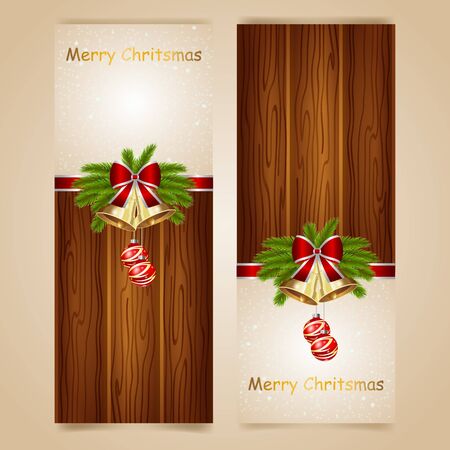 Greeting cards with red bows and copy spaceのイラスト素材