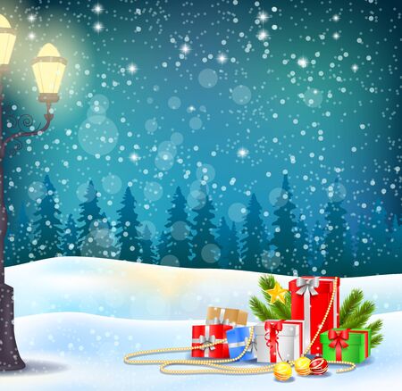 Christmas backgroundのイラスト素材