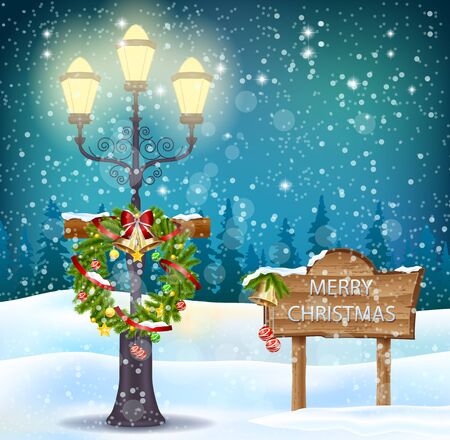 Christmas background with bellsのイラスト素材