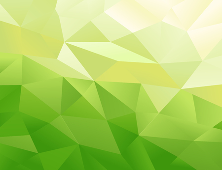 Green Polygonal Mosaic Backgroundのイラスト素材