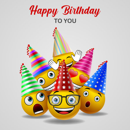 Party shiny hat with ribbon. Holiday decoration.Celebration.Birthday.Vector illustrationのイラスト素材
