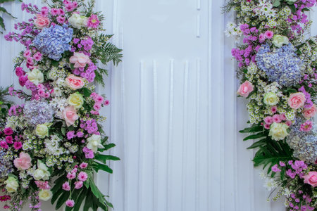 flower background or backdrop. colorful fresh flower wallpaper