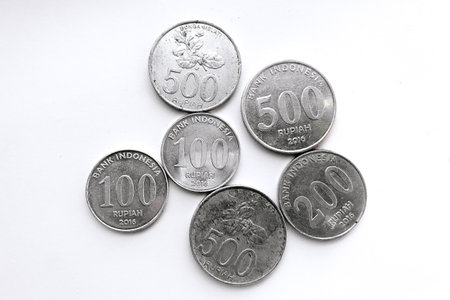 Internet modem or router isolated on white backgroundの写真素材