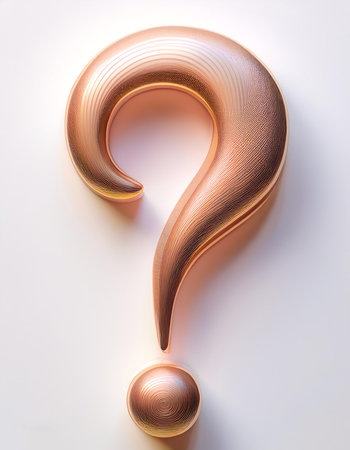 Question mark symbol on isolated white, isolated on whiteの写真素材