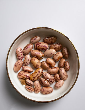 beans, isolated on a clean white backgroundの写真素材