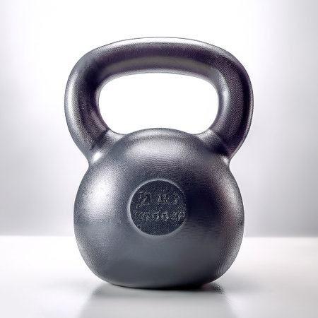 Kettlebell, isolated on a Clean Whiteの写真素材