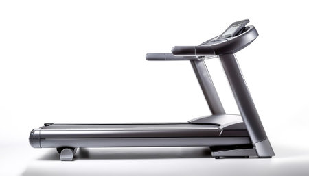 Treadmill, isolated on a Clean White