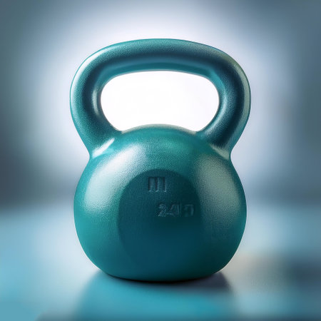 Kettlebell, isolated on a Clean Whiteの写真素材