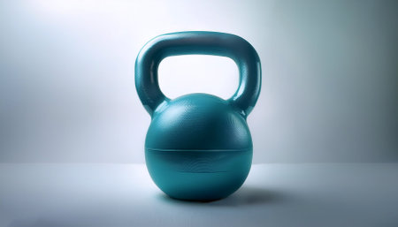 Kettlebell, isolated on a Clean Whiteの写真素材