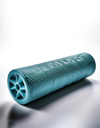 Roller or Foam Roller, isolated on a Clear Whiteの写真素材