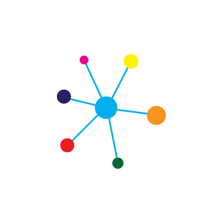 Biotech, Molecule, DNA, Atom, Medical or Science Logo Design Vectorのイラスト素材