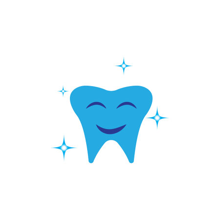 Dental care logo design vector illustrationのイラスト素材