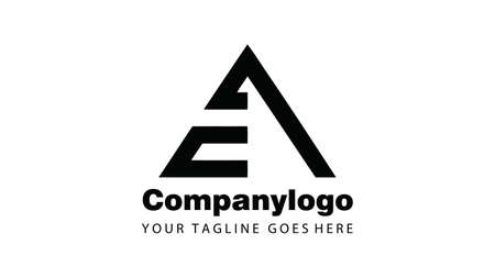 Letter a for simple logo designのイラスト素材