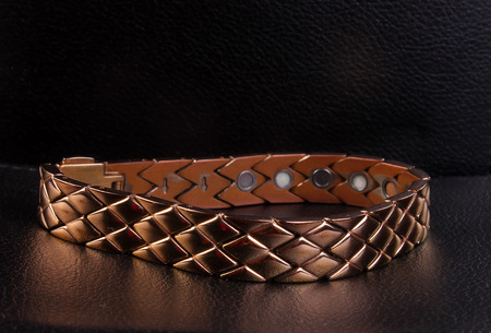 bracelet in black backgroundの写真素材