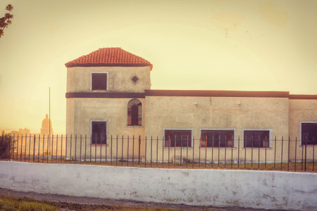 House of Ernesto "Che" Guevara in Town of Casa Blanca, municipality of Regla, Havana, Cubaのeditorial素材