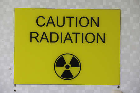 Radiation caution. . Transparent background.