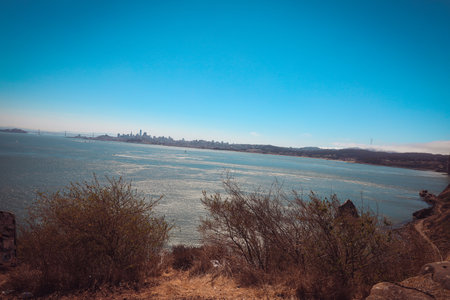 San Francisco City Downtown, Californiaの写真素材