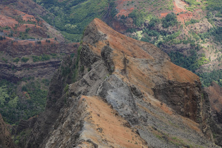 Waimea Canyon, Kauaiの写真素材