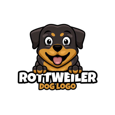Logo for pet shop, pet care or your own dog with Beagle dogのイラスト素材