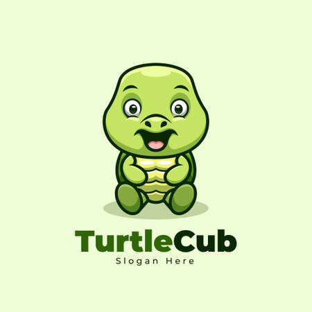 Cute Penguin Cartoon Logo Creative Kawaii Designのイラスト素材