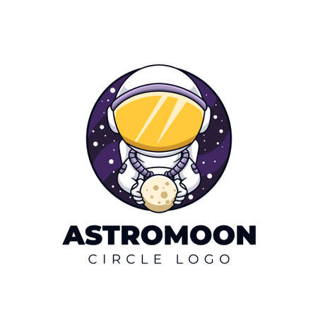 Angry Bear Creative Cartoon Logo Illustration Designのイラスト素材