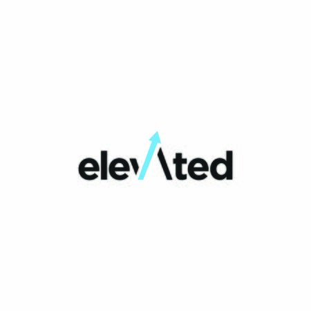 TYPOGRAPHY logo ELEVATE modern download template