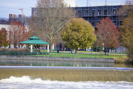 Cityscape in Fallのeditorial素材