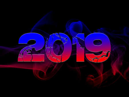 2019 Grungeの写真素材
