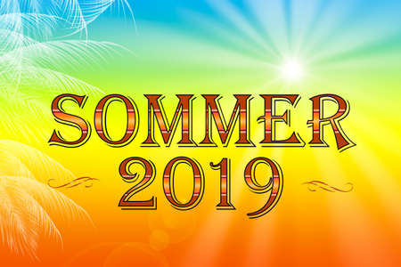 Summer 2019の写真素材