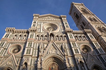 Duomo Square, Florence, Italy: Florence Cathedral and Giotto's Tower