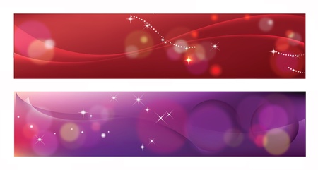 Banner and backgroundのイラスト素材