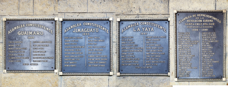 Constituent Assembly for the cuban revolution at the Palacio de los Capitanes Generales, now the...