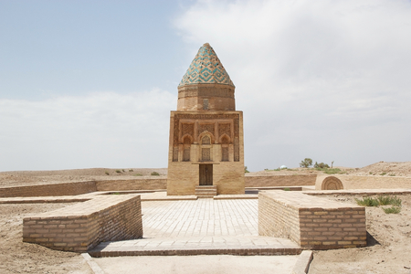 II Arslam Mausoleum at the Konye-Urgench, Turkmenistanのeditorial素材