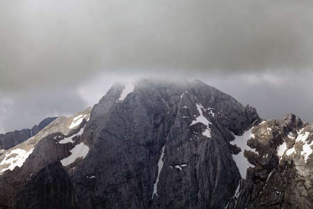 Landscape in the Sella group in the Dolomites. the Dolomites are a mountain range in northeastern...