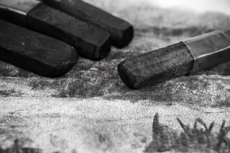 Artistic charcoalsの写真素材