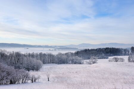 Winter landscapeの写真素材