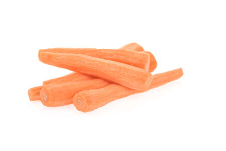 Carrot isolated on white background.の写真素材