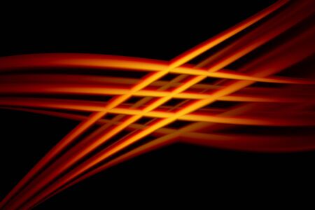 Golden cross lines abstract background