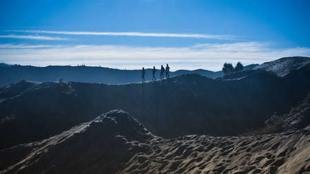 bromo mountain east java indonesiaの写真素材