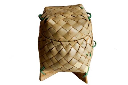 Wicker boxの写真素材