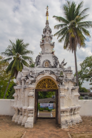 Temples Thailand, Wat Pong Sanuk Lampang, Thailand の写真素材