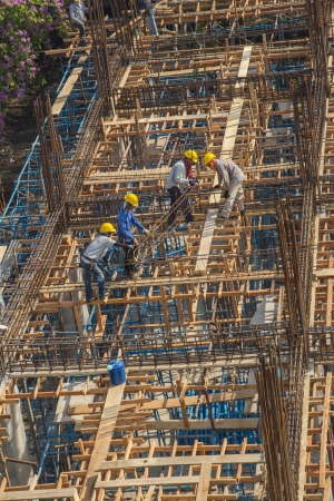 construction workerのeditorial素材