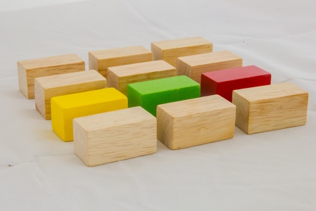 Wooden cubes