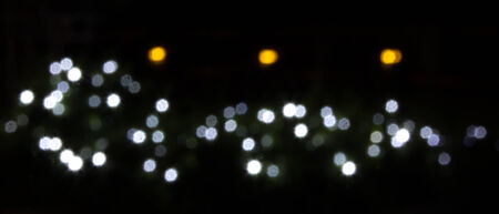 Abstract circular bokeh background of light